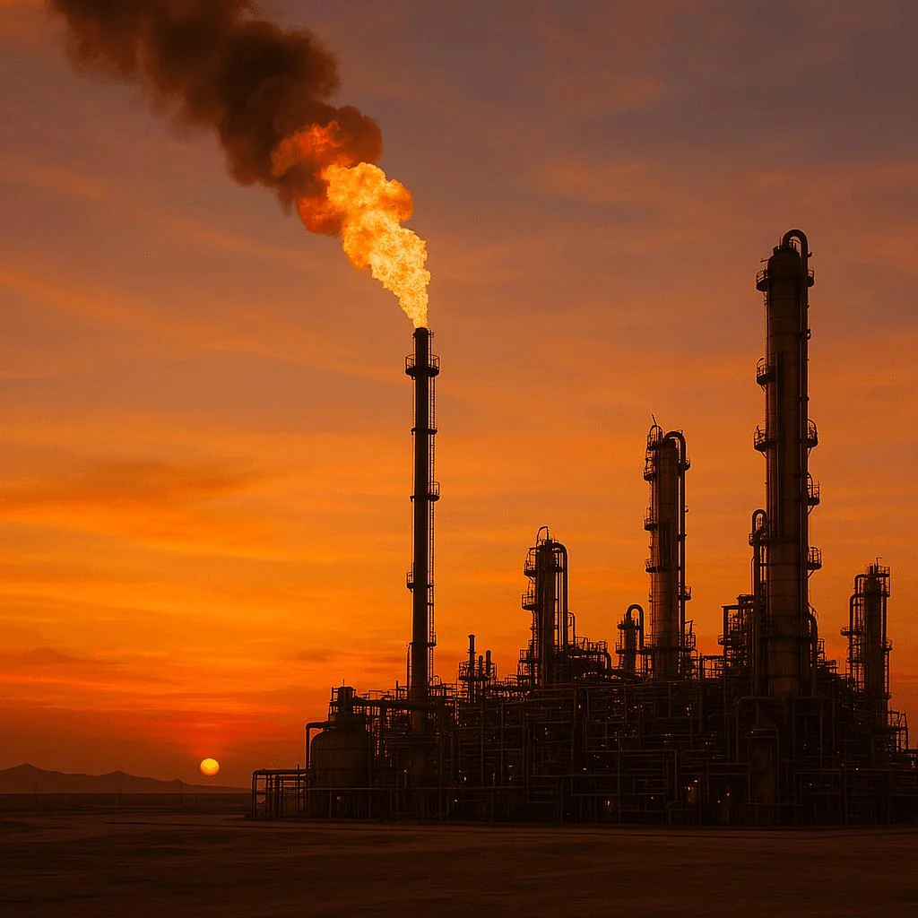 Petróleo sobe mais de 5% com escalada da guerra no Irã
