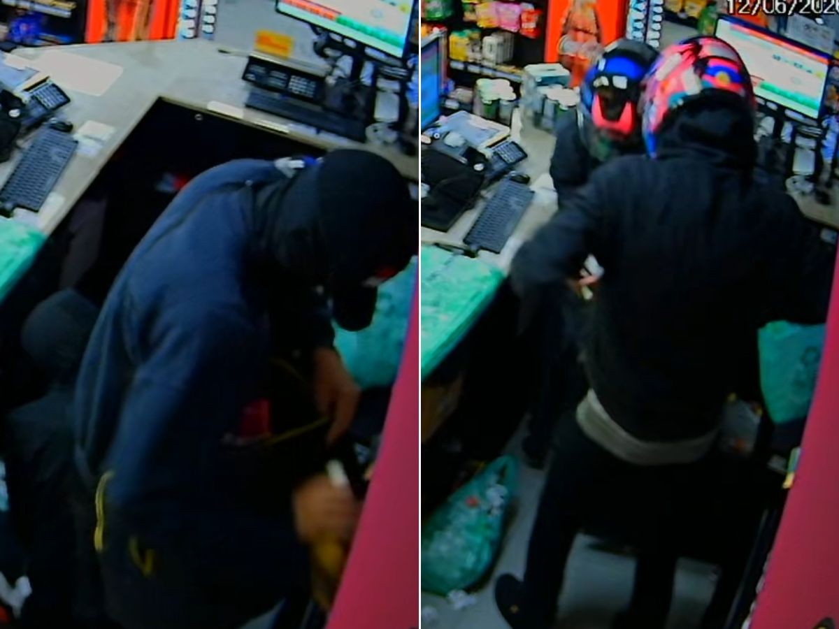 Trio suspeito de realizar assaltos em lojas Oxxo é preso