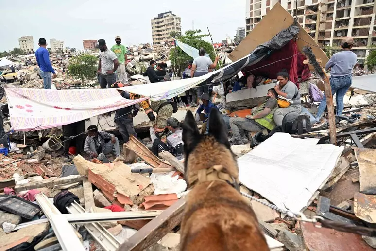 mortos por terremotos se aproximam de 3 mil